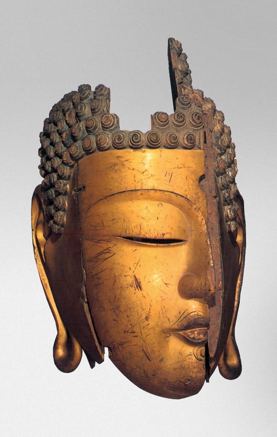 仏頭　仏運慶作